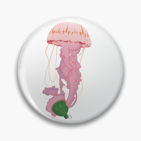 Item preview, Jellyfish with a Hand Grenade  designed and sold by The Soapiest Goat.