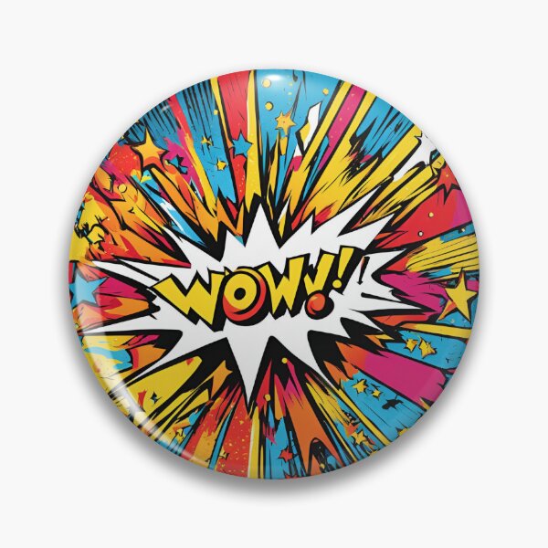 Item preview, Pop-Art: Comic WOW Bang Explosion designed and sold by Traloch O'Laoi.