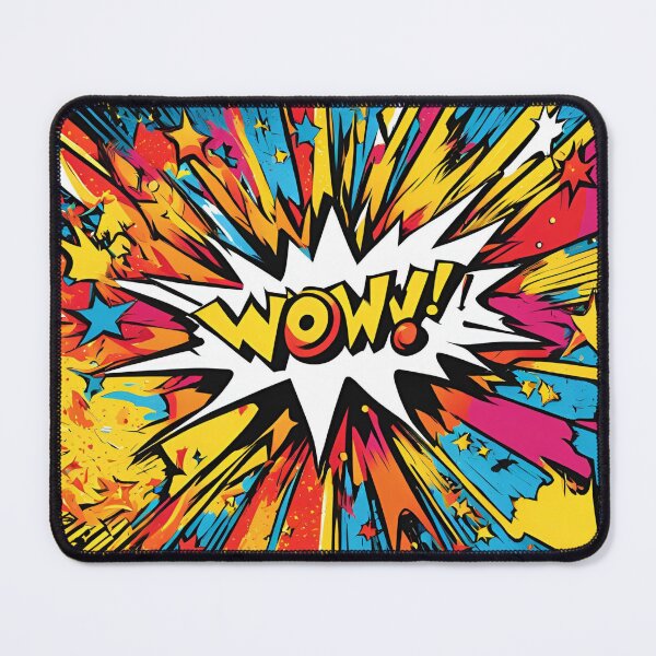 Item preview, Pop-Art: Comic WOW Bang Explosion designed and sold by Traloch O'Laoi.