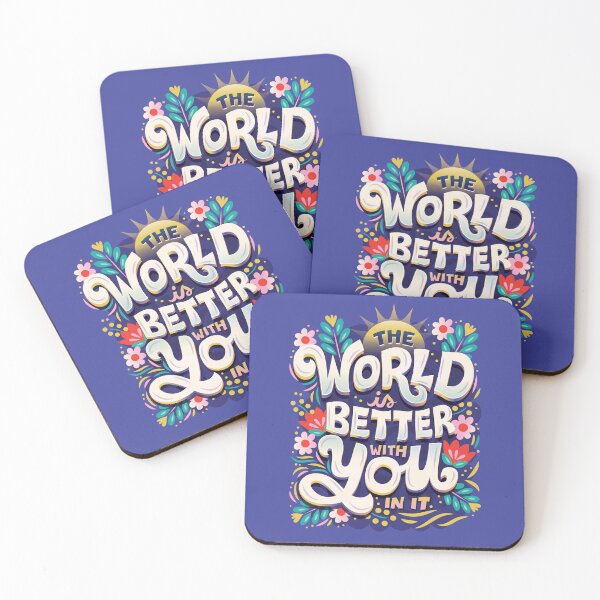 Item preview, The World is Better With You in It designed and sold by Risa Rodil.