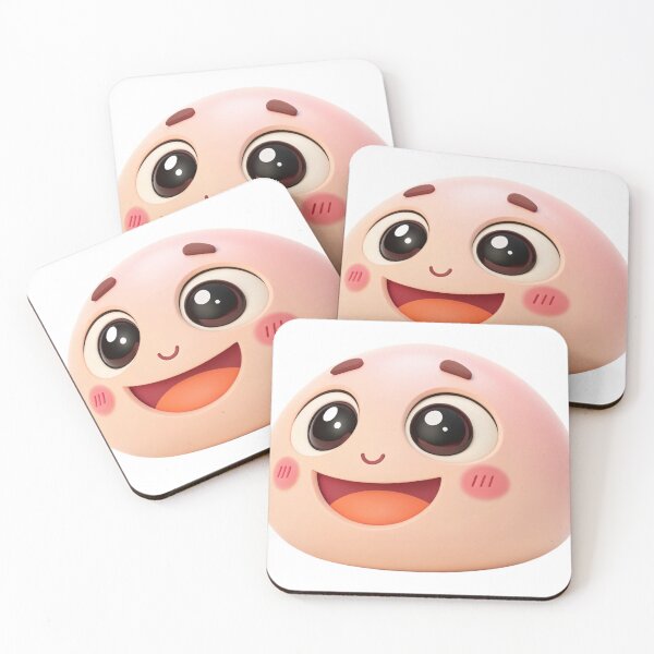 Item preview, emoji, emotion, emoticon, cute, cartoon, face, tiny, piggy, little, grinning face designed and sold by NAVAL00.