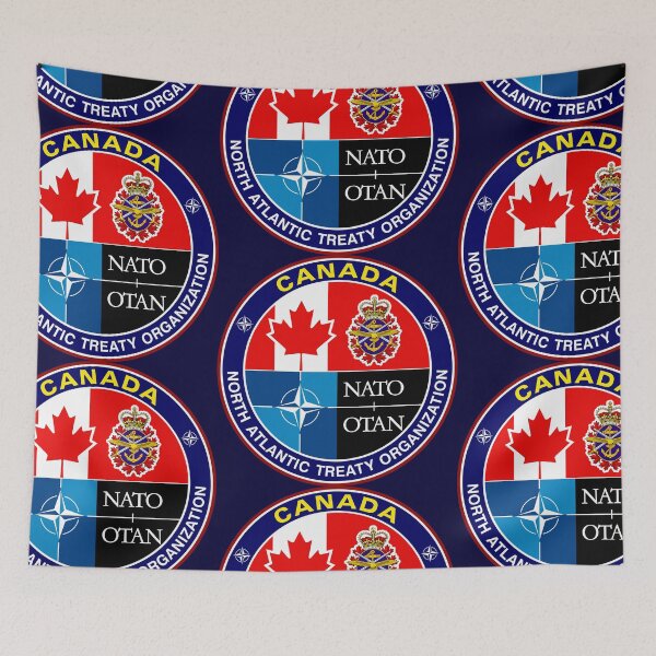 Item preview, NATO Canada – North Atlantic Treaty Organization Canadian Membership designed and sold by StickersWorld Ltd.