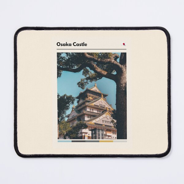 Item preview, Visit Osaka Castle, Japan (Travel The World) designed and sold by RabbitK.