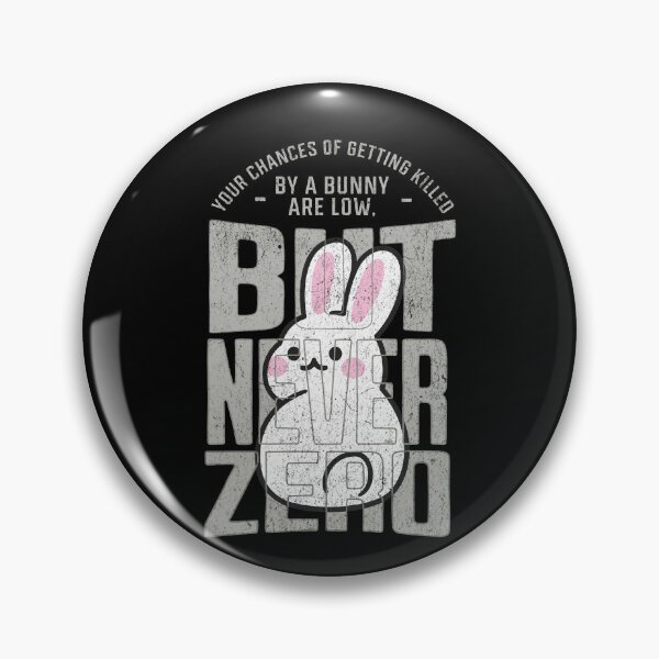 Item preview, Bunny Rabbit Never Zero designed and sold by Clara Hollins.