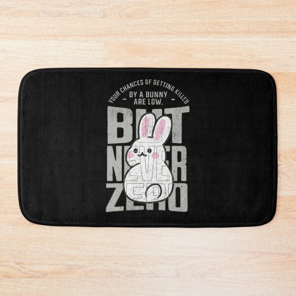 Item preview, Bunny Rabbit Never Zero designed and sold by Clara Hollins.