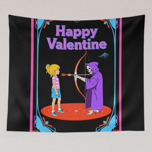 Item preview, Valentine's Day, happy valentine, horror, love, love designed and sold by Martinez-TS.