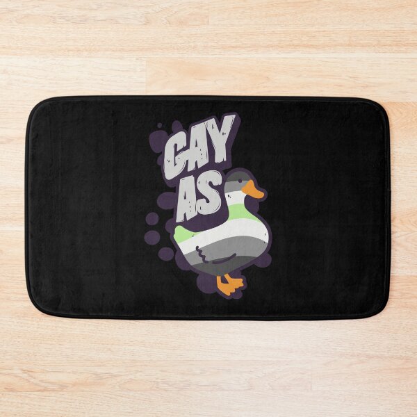 Item preview, Agender Gay as Duck LGBT Pride Flag designed and sold by Clara Hollins.
