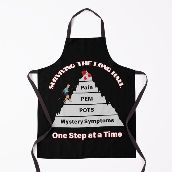 Item preview,  Version #2 for dark colors: PEM, POTS Surviving the Long Haul designed and sold by LongHaulHumor.