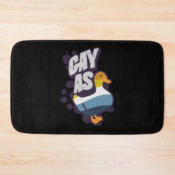 Item preview, Aroace Gay as Duck LGBT Asexual Aromantic Pride Flag designed and sold by Clara Hollins.