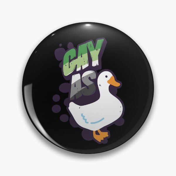 Item preview, Aromantic Gay as Duck LGBT Pride Flag designed and sold by Clara Hollins.