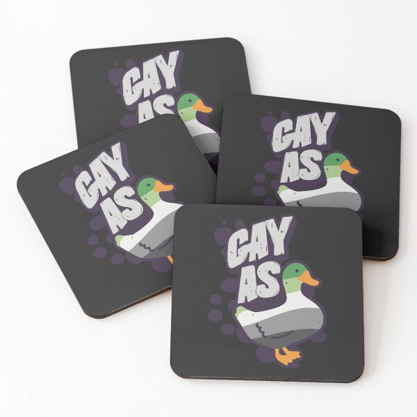 Item preview, Aromantic Gay as Duck LGBT Pride Flag designed and sold by Clara Hollins.