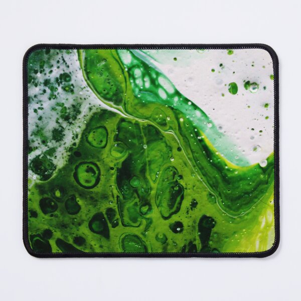 Item preview, Emerald Green River Paint Pour designed and sold by Havocgirl.