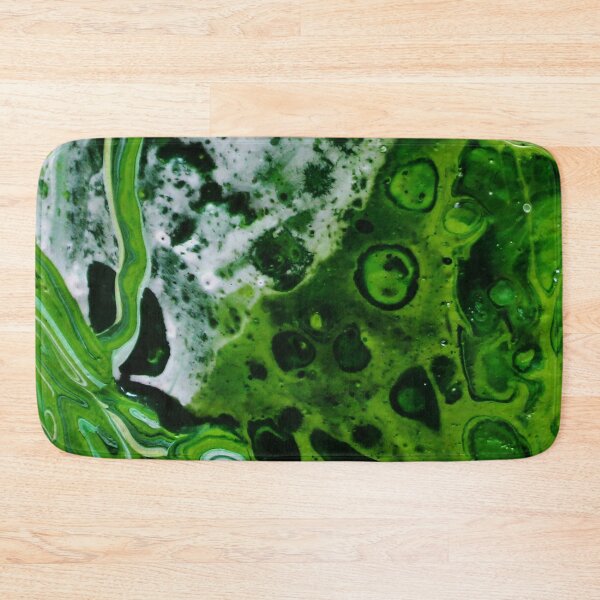 Item preview, Emerald Green River Paint Pour designed and sold by Havocgirl.