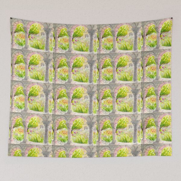 Item preview, Met Cloisters Judy Black Garden in July designed and sold by aliseliat.