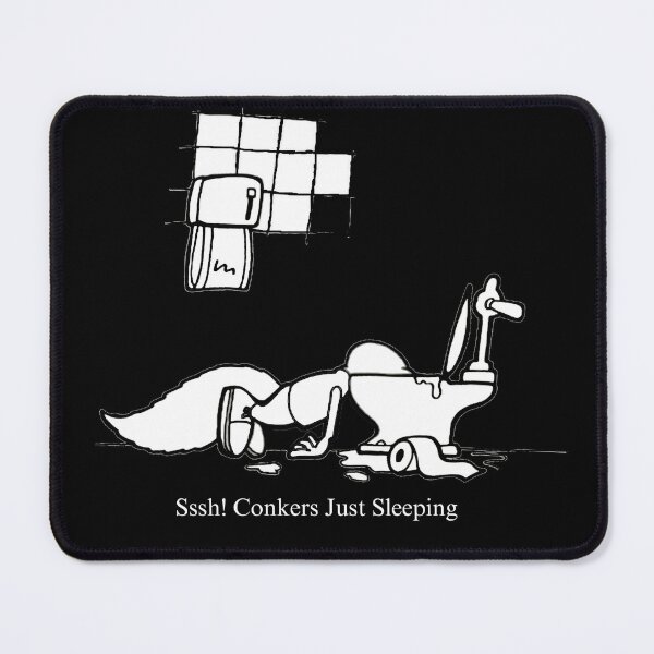 Item preview, Conker Sleeping Retro Ad designed and sold by jakersvelmax.