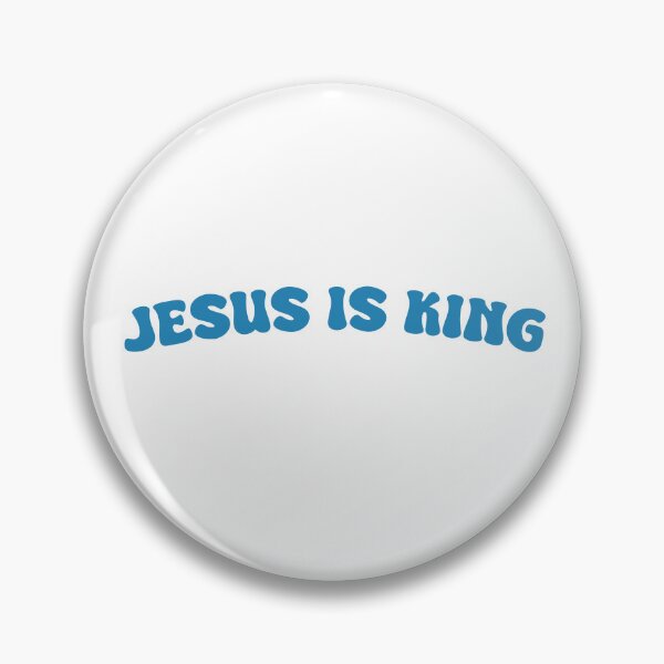 Item preview, Jesus is King (Blue) designed and sold by FilipeFerreira.