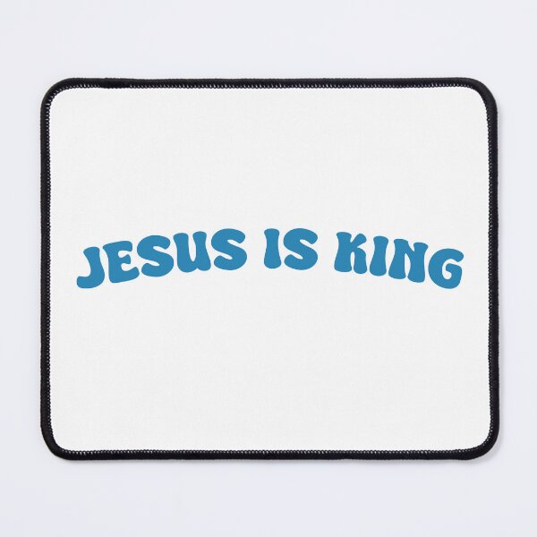 Item preview, Jesus is King (Blue) designed and sold by FilipeFerreira.