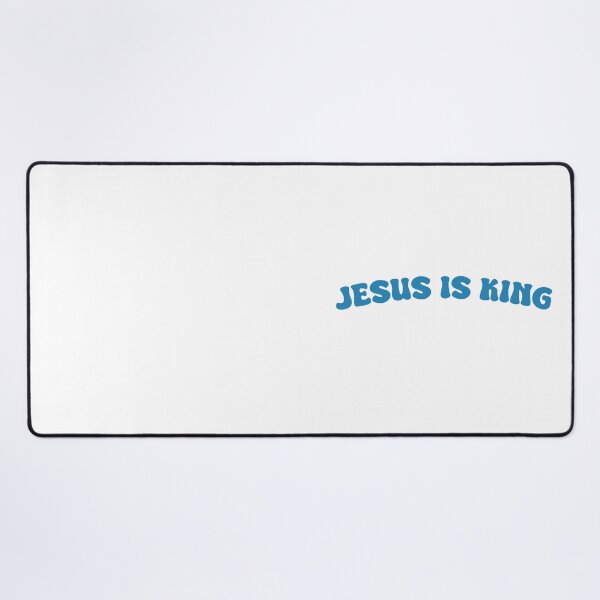 Item preview, Jesus is King (Blue) designed and sold by FilipeFerreira.
