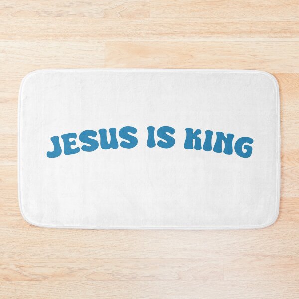 Item preview, Jesus is King (Blue) designed and sold by FilipeFerreira.