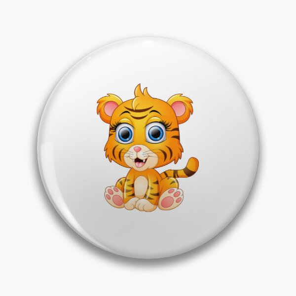 Item preview, CuteTigerSticker designed and sold by hsstudio2025.