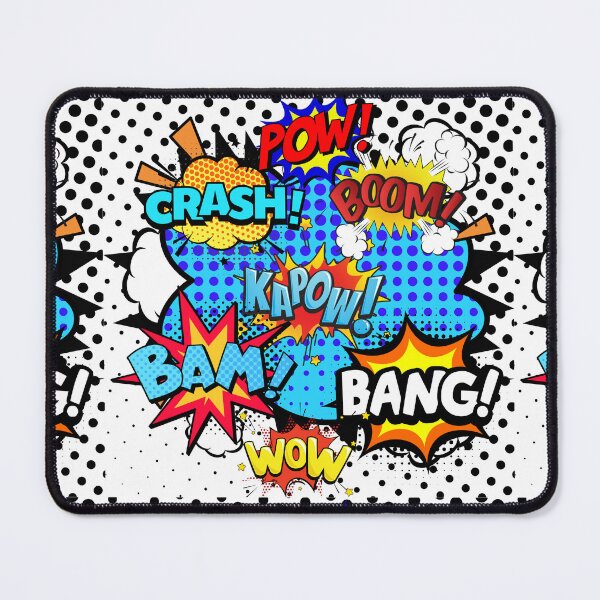 Item preview, Pop-Art: Kapow Crash Boom Pow Bam Bang Wow Burst Explosion designed and sold by Traloch O'Laoi.