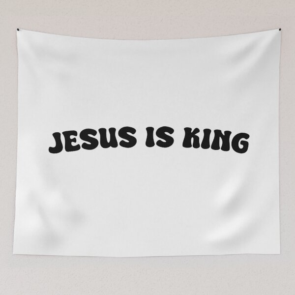 Item preview, Jesus is King (Black) designed and sold by FilipeFerreira.