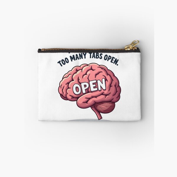 Item preview, Brain Overload - Funny Design designed and sold by Fab-Haven.