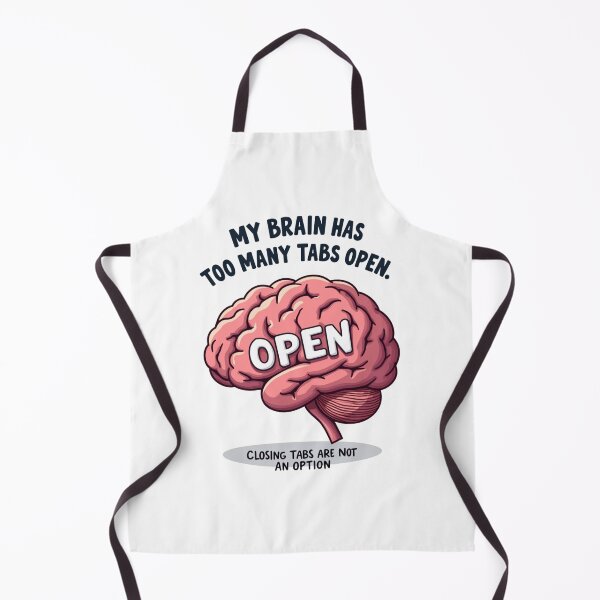 Item preview, Brain Overload - Funny Design designed and sold by Fab-Haven.