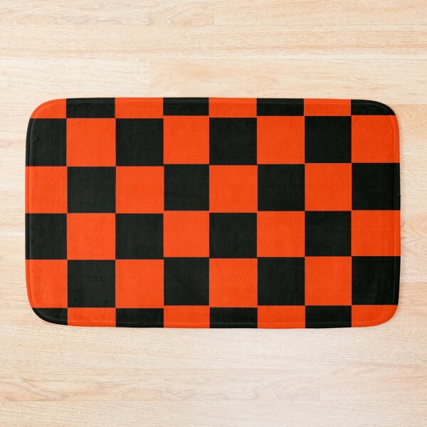 Item preview, Orange & Black Chex 2 designed and sold by Havocgirl.