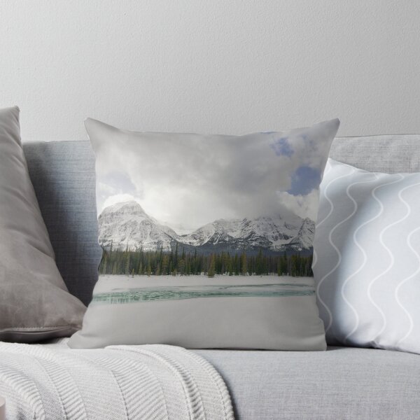 Item preview, Athabasca River Framed by Snowy Peaks designed and sold by rawshutterbug.