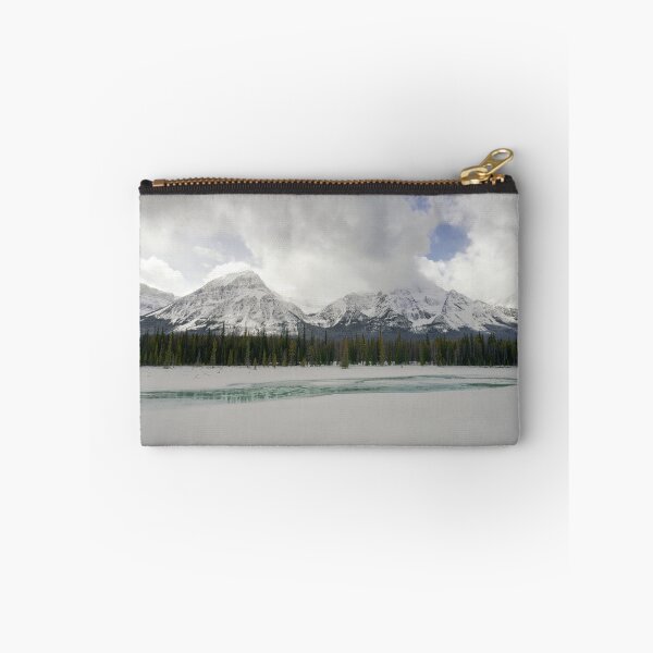 Item preview, Athabasca River Framed by Snowy Peaks designed and sold by rawshutterbug.