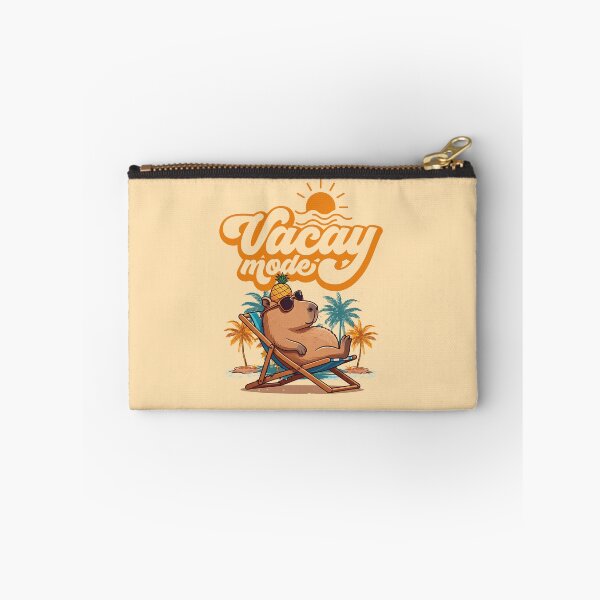 Item preview, Summer Vacay Mode - Cool Capybara On The Beach designed and sold by The magic  Yellow bus.