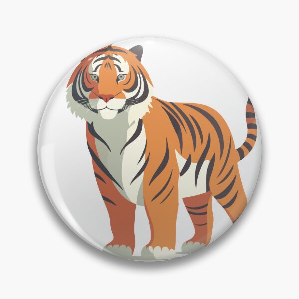 Item preview, CuteTigerSticker designed and sold by hsstudio2025.