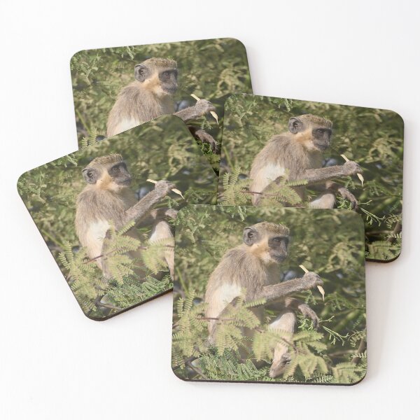 Item preview, senegal monkey profile designed and sold by JIM-AND-ME.