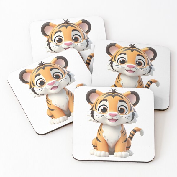Item preview, CuteTigerSticker designed and sold by hsstudio2025.