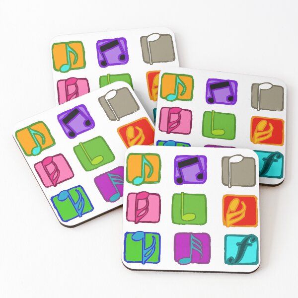 Item preview, Colorful Music Notes & Dynamics designed and sold by Havocgirl.