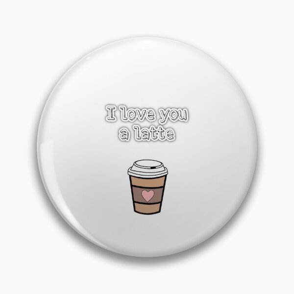 Item preview, Valentine's Day Latte Sticker designed and sold by car0linac.
