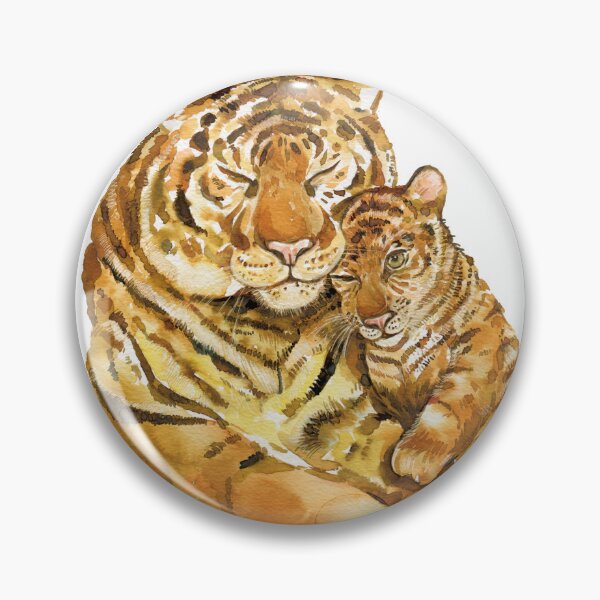Item preview, CuteTigerSticker designed and sold by hsstudio2025.