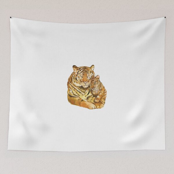 Item preview, CuteTigerSticker designed and sold by hsstudio2025.