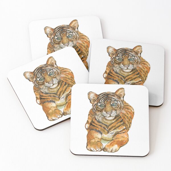 Item preview, CuteTigerSticker designed and sold by hsstudio2025.