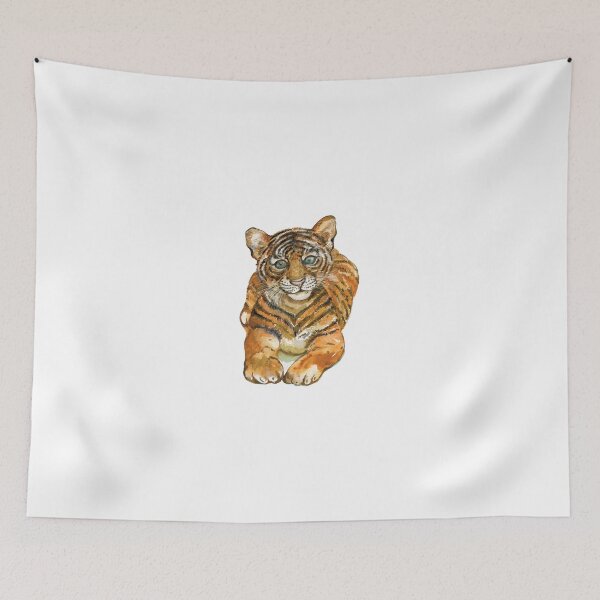 Item preview, CuteTigerSticker designed and sold by hsstudio2025.
