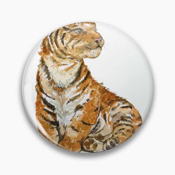 Item preview, CuteTigerSticker designed and sold by hsstudio2025.