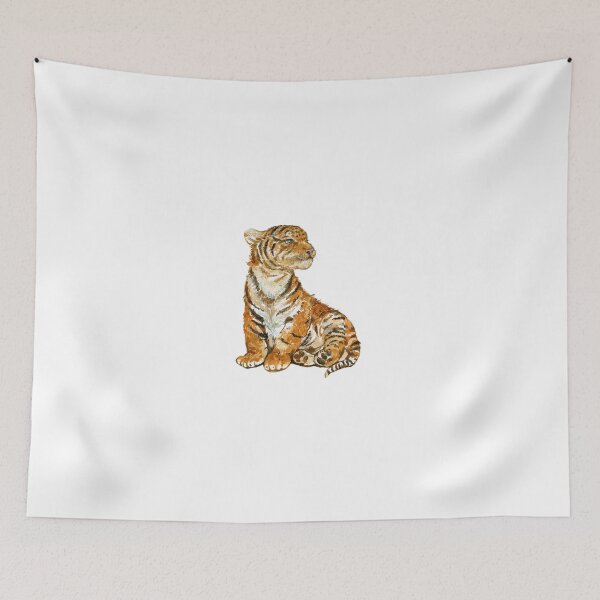 Item preview, CuteTigerSticker designed and sold by hsstudio2025.