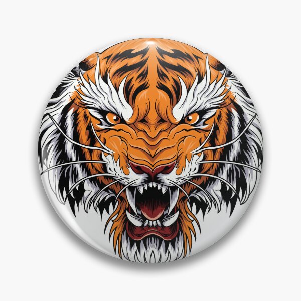 Item preview, CuteTigerSticker designed and sold by hsstudio2025.