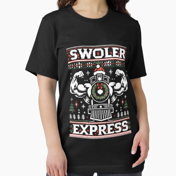 Item preview, Swoler Express Ugly Christmas Season Train designed and sold by Dressed For  Duty.