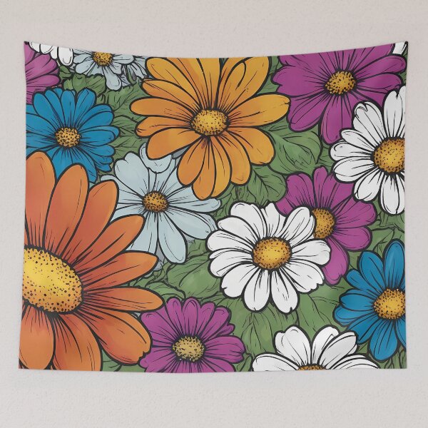 Item preview, Field of Spring Flowers designed and sold by papi1998.