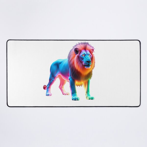 Item preview, Colorful Glowing Lion designed and sold by GloriousArtSKD.