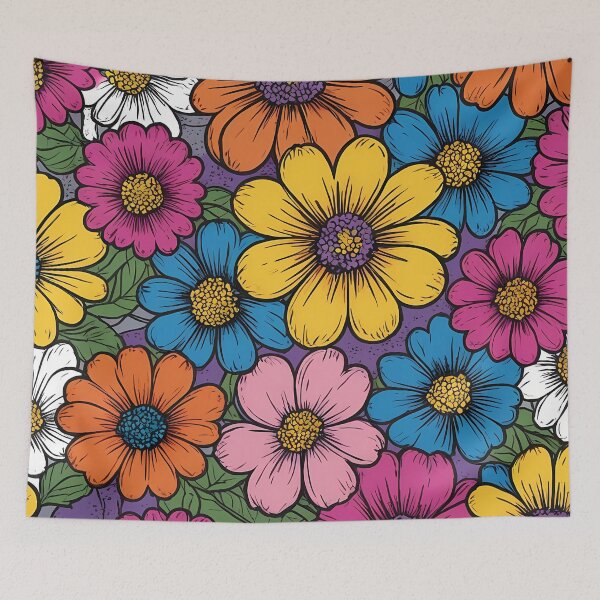 Item preview, Field of Spring Flowers designed and sold by papi1998.
