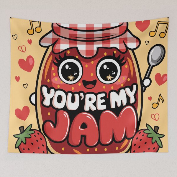 Item preview, You're My Jam - Cute Valentine's Day T-Shirt designed and sold by Abystoic.