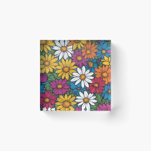 Item preview, Field of Spring Flowers designed and sold by papi1998.